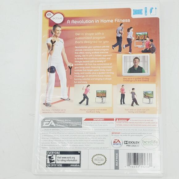 Nintendo Wii EA Sports Active Personal Trainer Complete w/ User Manual TESTED - Picture 2 of 4